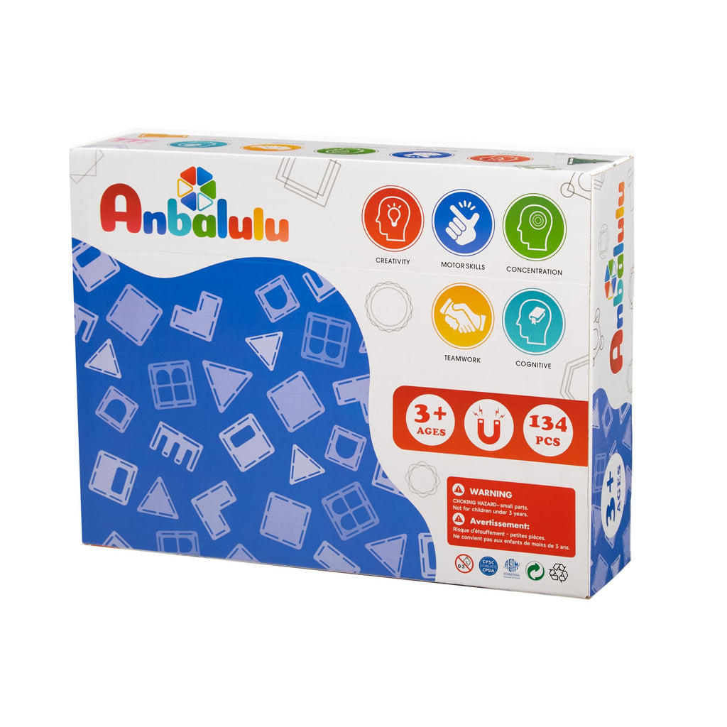 Anbalulu｜20 Pcs Magnetic Building Tiles Set