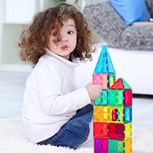 Anbalulu｜30 Pcs Magnetic Building Tiles Set